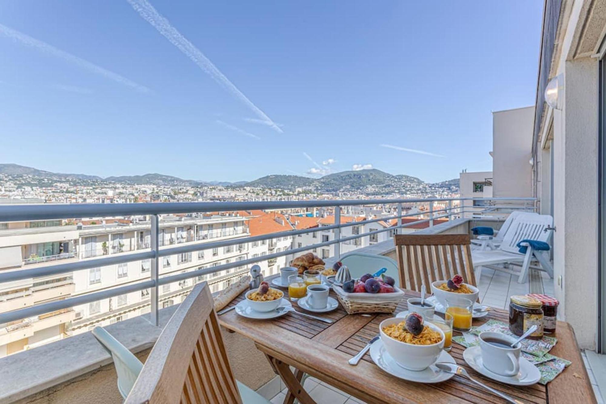 Palais Med - Palais Mediterraneen - Panoramic View นีซ ภายนอก รูปภาพ
